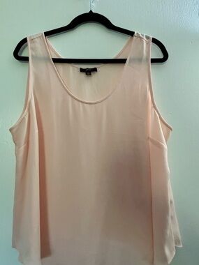 J. Crew Pale Blush Scoop Neck Tank
